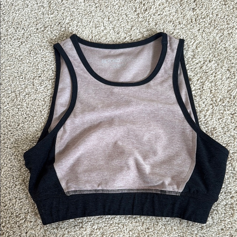 Beyond Yoga Two-Tone Sports Bra